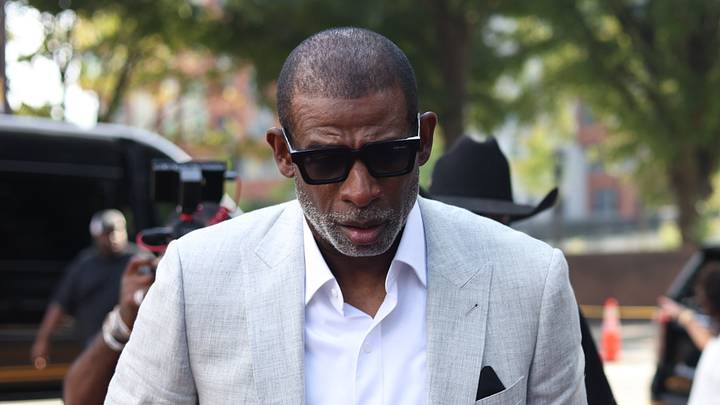 Sep 3, 2026; Atlanta, Georgia, USA; Colorado Buffaloes head coach Deion Sanders arrives at Bobby Dodd Stadium at Hyundai Field. Mandatory Credit: Brett Davis-Imagn Images Sep 3, 2026; Atlanta, Georgia, USA; Colorado Buffaloes head coach Deion Sanders arrives at Bobby Dodd Stadium at Hyundai Field. Mandatory Credit: Brett Davis-Imagn Images