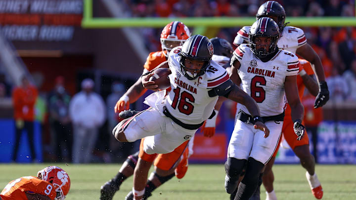 R.J. Mickens, LaNorris Sellers, Clemson Tigers, South Carolina Gamecocks
