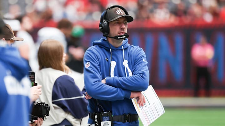 Indianapolis Colts head coach Shane Steichen.