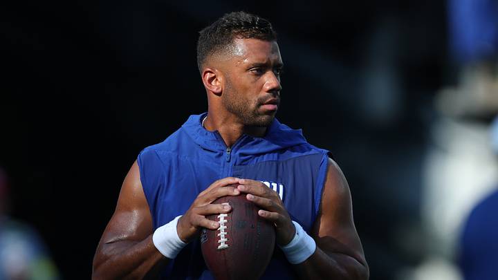 Former New York Giants Quarterback Russell Wilson Former New York Giants Quarterback Russell Wilson