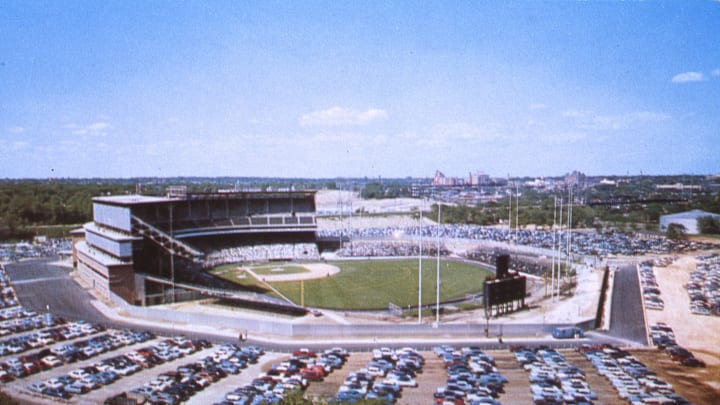 The Braves called County Stadium home when  17-year-old Rookie Joey Jay joined the team in 1953. 
