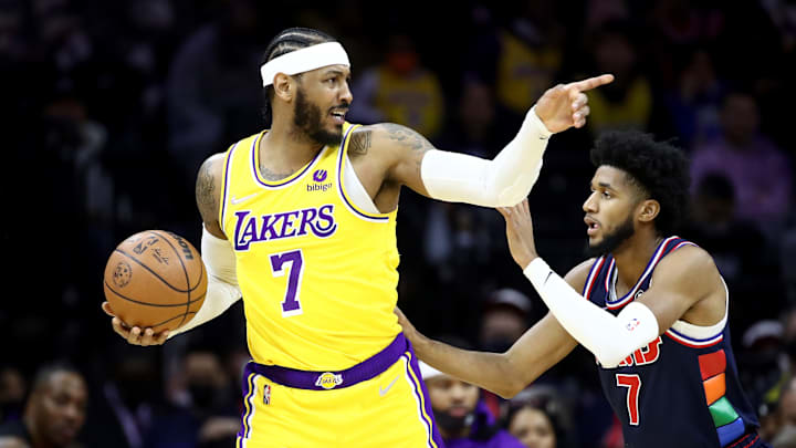 Anthony promedia 13.4 puntos por partido con los Lakers