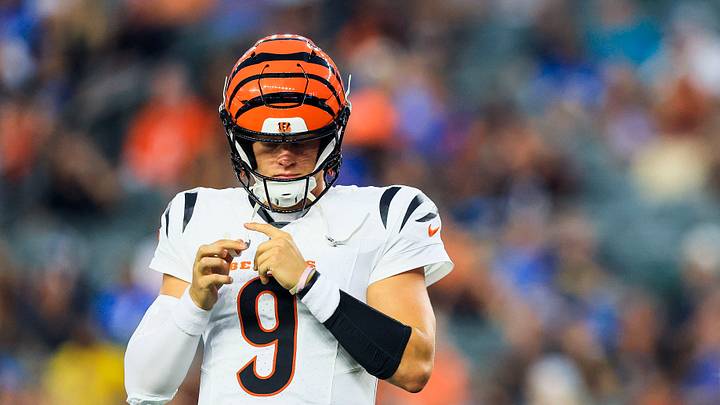 Cincinnati Bengals quarterback Joe Burrow Cincinnati Bengals quarterback Joe Burrow