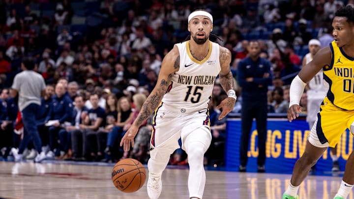 New Orleans Pelicans guard Jose Alvarado.