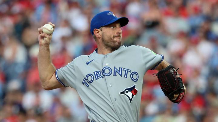 Toronto Blue Jays pitcher Max Scherzer Credit: Bill Streicher-Imagn Images Toronto Blue Jays pitcher Max Scherzer Credit: Bill Streicher-Imagn Images