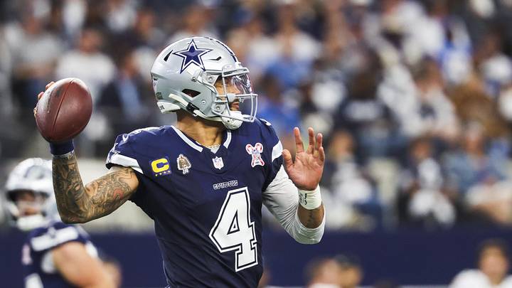 Dallas Cowboys quarterback Dak Prescott. Dallas Cowboys quarterback Dak Prescott.