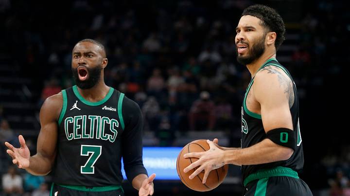 Jayson Tatum is much higher than Jaylen Brown