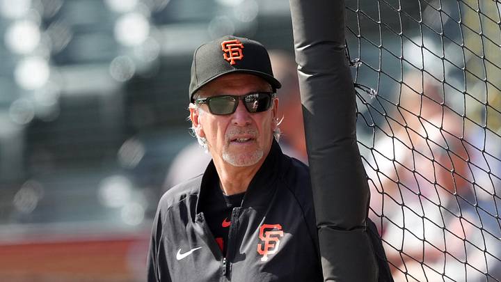 Mar 27, 2026; San Francisco, California, USA; San Francisco Giants senior advisor to the president of baseball operations Ron Wotus before the game against the New York Yankees at Oracle Park. Mandatory Credit: Darren Yamashita-Imagn Images