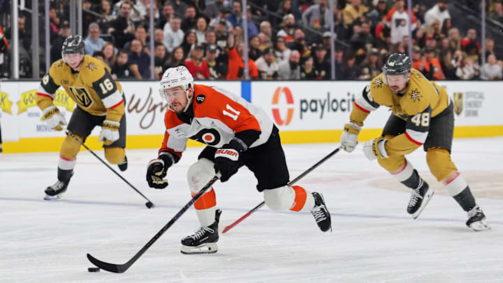 Philadelphia Flyers v Vegas Golden Knights Philadelphia Flyers v Vegas Golden Knights