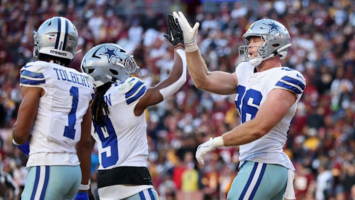 Dallas Cowboys celebrating