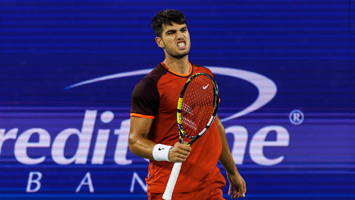 Carlos Alcaraz at the Cincinnati Open
