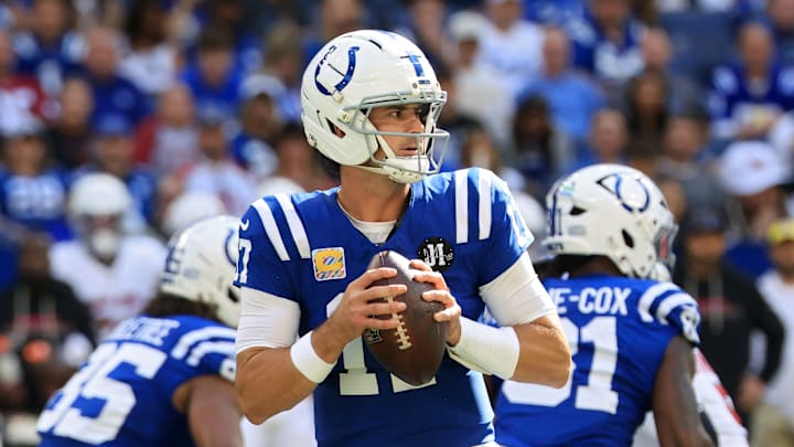 Daniel Jones of the Indianapolis Colts