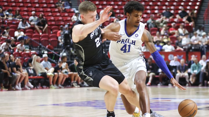 2025 NBA Summer League - San Antonio Spurs v Philadelphia 76ers