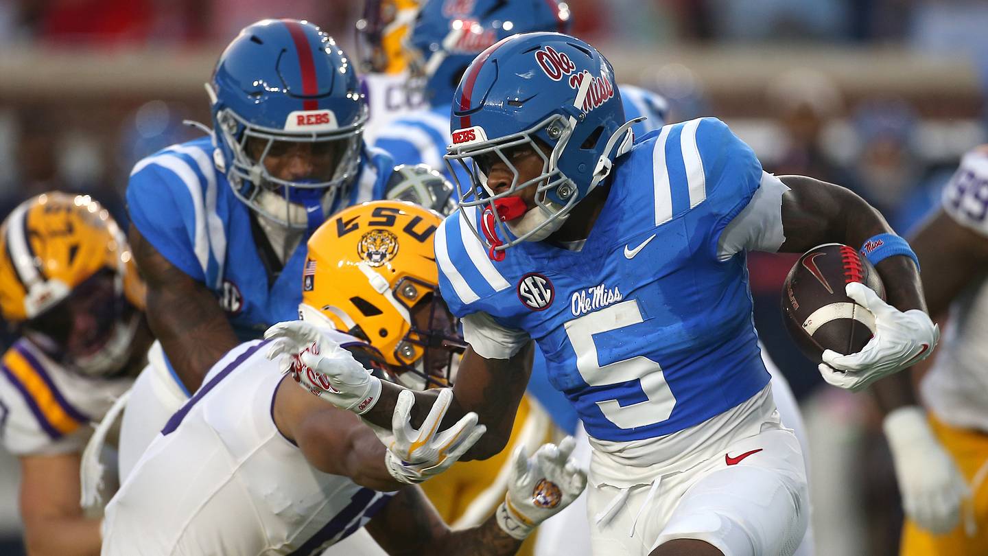 Ole Miss RB Kewan Lacy Suffers Another Injury, Exits vs. LSU