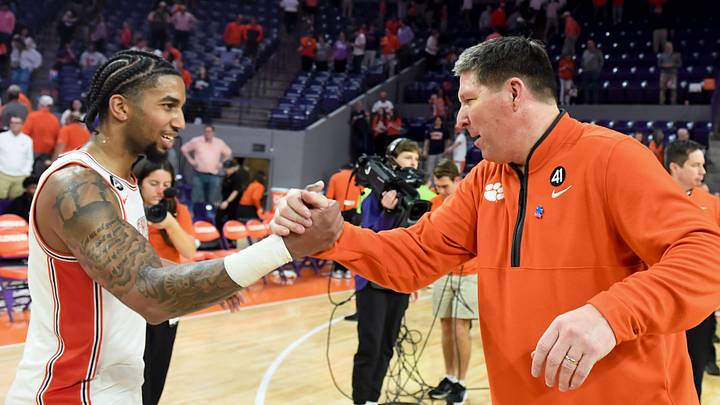 Clemson guard Dillon Hunter (left) is expected to return to the program after being granted a fifth year of eligibility. Clemson guard Dillon Hunter (left) is expected to return to the program after being granted a fifth year of eligibility.