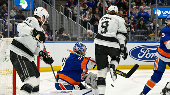 Adrian Kempe, Anze Kopitar, Los Angeles Kings Adrian Kempe, Anze Kopitar, Los Angeles Kings