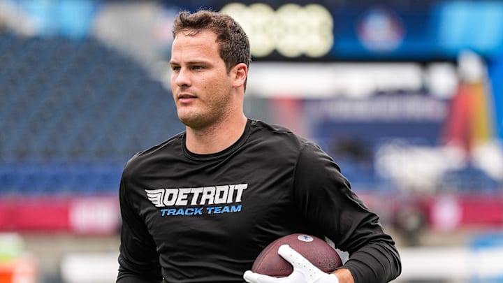 Detroit Lions tight end Sam LaPorta 