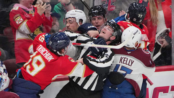 The Panthers are road underdogs to the Avalanche on Monday night.