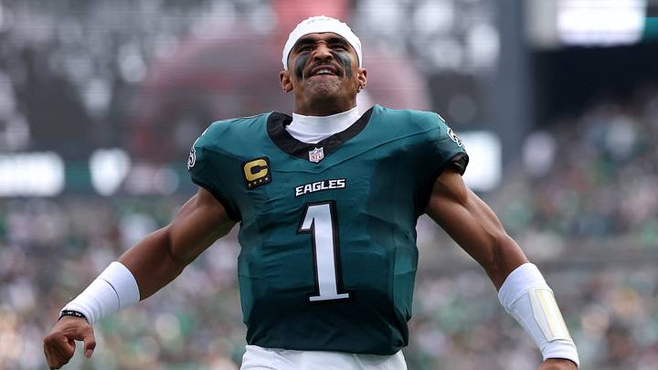 Jalen Hurts and the Eagles are road favorites in Tennessee. Jalen Hurts and the Eagles are road favorites in Tennessee.