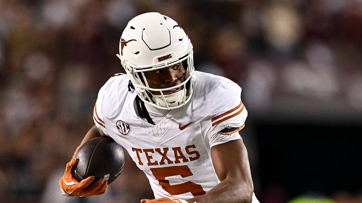 Texas Longhorns wide receiver Ryan Wingo runs the ball. Credit: Maria Lysaker-Imagn Images Texas Longhorns wide receiver Ryan Wingo runs the ball. Credit: Maria Lysaker-Imagn Images