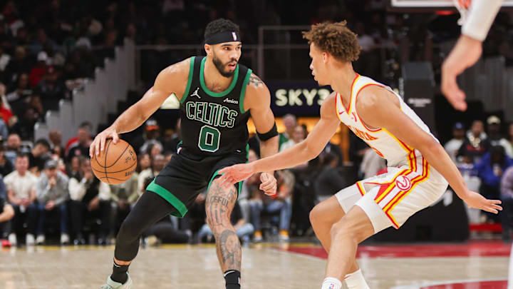 Boston Celtics, Atlanta Hawks, Jayson Tatum, Jrue Holiday, Derrick White, Trae Young