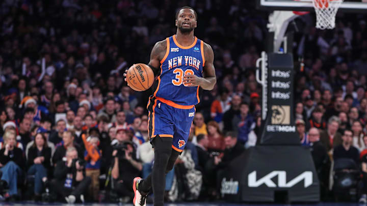 New York Knicks forward Julius Randle (30) at Madison Square Garden.