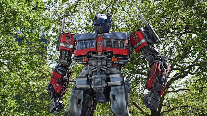 Towering Transformers Statues Transform Leicester Square