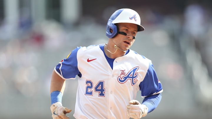 Atlanta Braves outfielder Jarred Kelenic Atlanta Braves outfielder Jarred Kelenic
