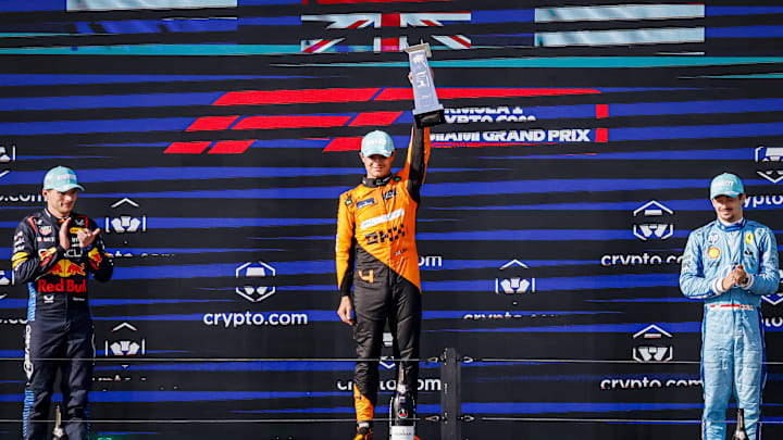 Max Verstappen, Lando Norris, Charles Leclerc, Formula 1