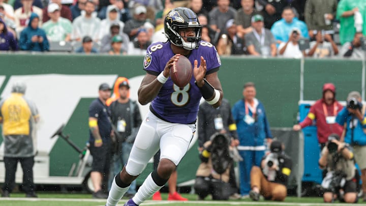 Bet the UNDER on Lamar Jackson's rushing yards total against the Jets.