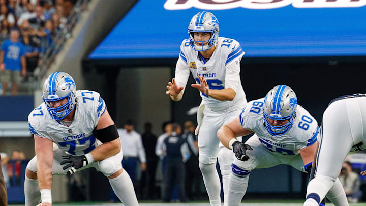 Detroit Lions quarterback Jared Goff (16). Detroit Lions quarterback Jared Goff (16).