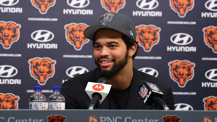 Chicago Bears Introduce Quarterback Caleb Williams And Wide Receiver Rome Odunze