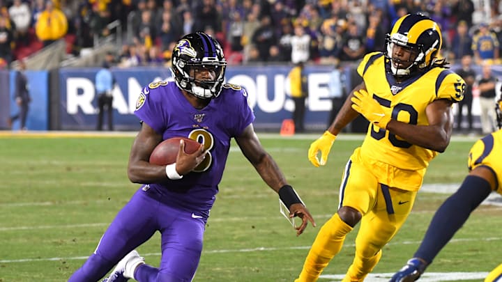 Baltimore Ravens v Los Angeles Rams