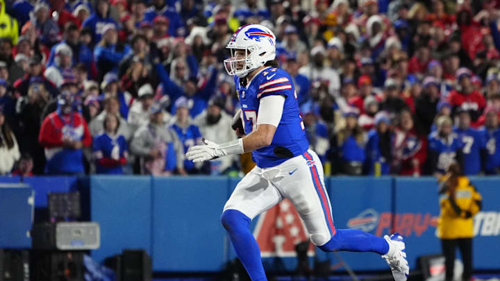 Buffalo Bills quarterback Josh Allen