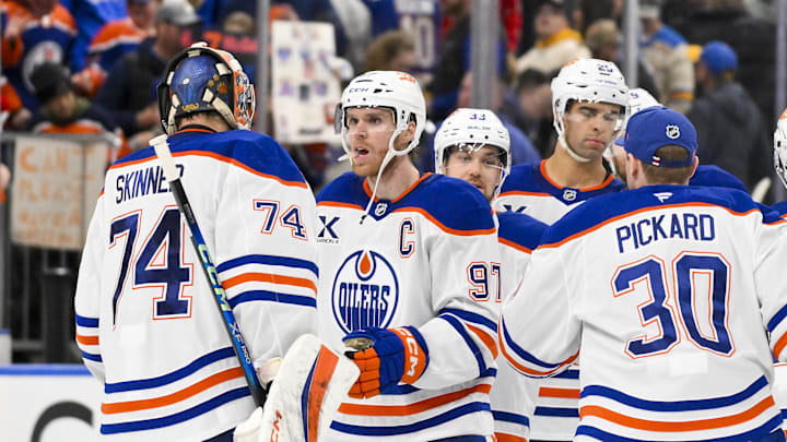 Edmonton Oilers at Enterprise Center. Mandatory Credit: Jeff Curry-Imagn Images