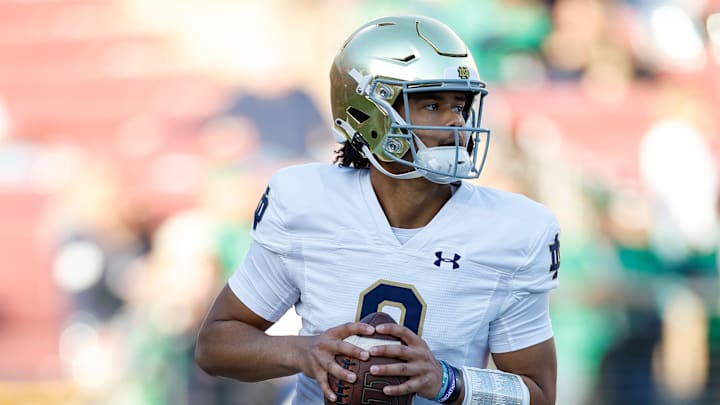 Notre Dame football's spring game aftermath: Rising stars shine bright while offensive line struggles raise concerns for the 2024 season.