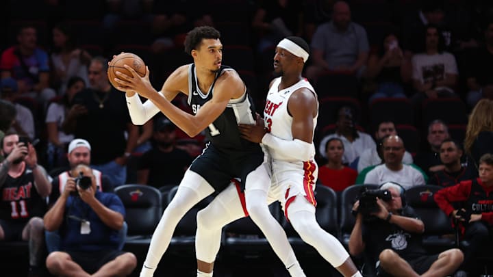 San Antonio Spurs v Miami Heat
