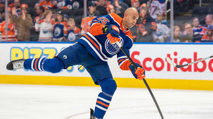 San Jose Sharks v Edmonton Oilers
