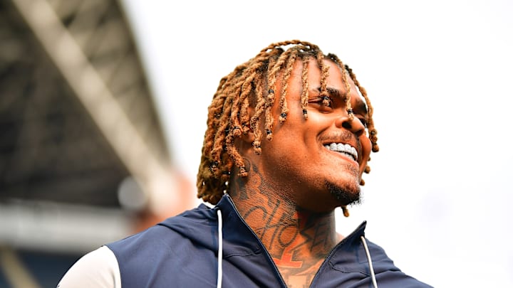 Byron Murphy II of the Seattle Seahawks Byron Murphy II of the Seattle Seahawks