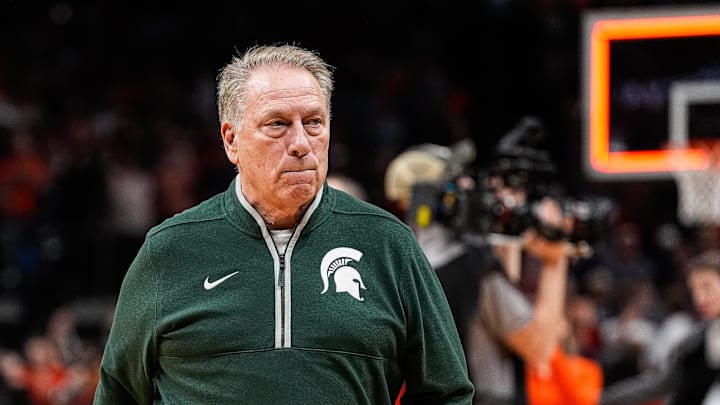 Michigan State head coach Tom Izzo 