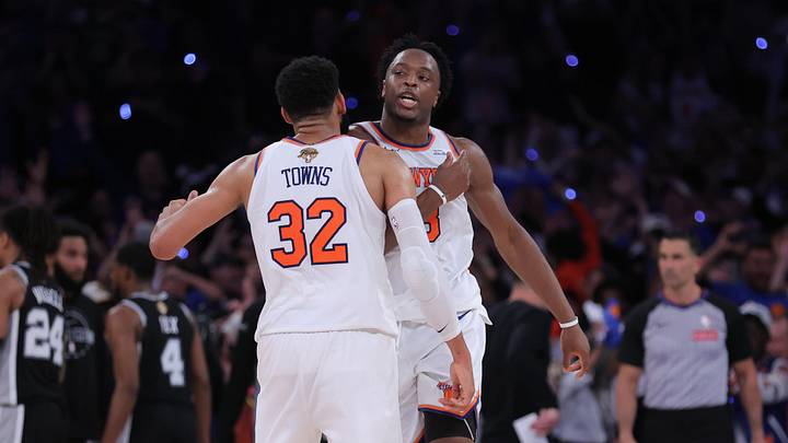 New York Knicks forward OG Anunoby is a solid prop target in Game 5. New York Knicks forward OG Anunoby is a solid prop target in Game 5.