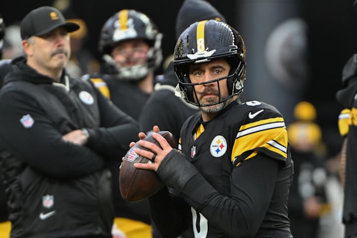 Football player throws the ball Football player throws the ball