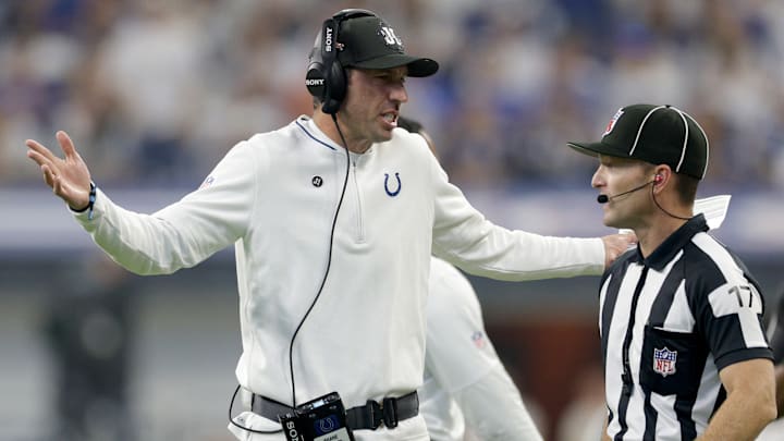 Shane Steichen of the Indianapolis Colts