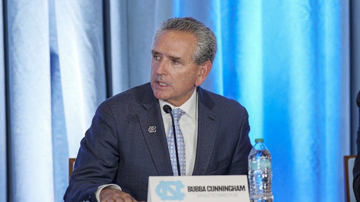 North Carolina athletic director Bubba Cunningham is the chairperson on the NCAA tournament selection committee.