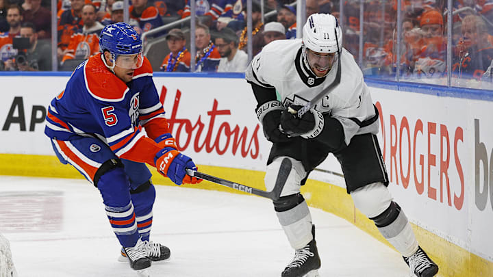 Edmonton Oilers defensemen Cody Ceci (5)