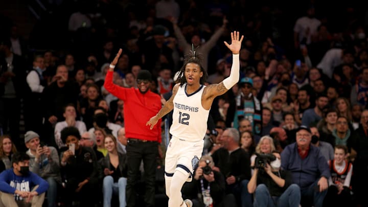 Memphis Grizzlies guard Ja Morant.