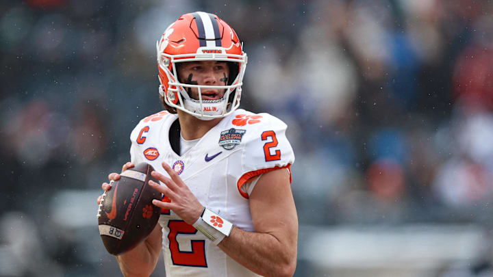 Clemson Tigers quarterback Cade Klubnik (2): Vincent Carchietta-Imagn Images