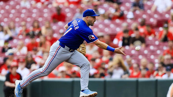 Texas Rangers first baseman Jake Burger has signed a footwear deal with Skechers.