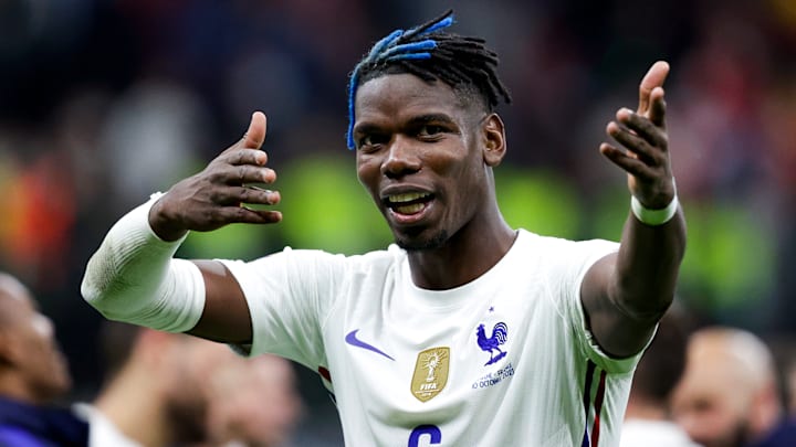 Paul Pogba dérrière les Bleus pour France - Maroc