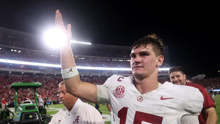 Ty Simpson jumped Alabama back up our newest power rankings for the SEC. 